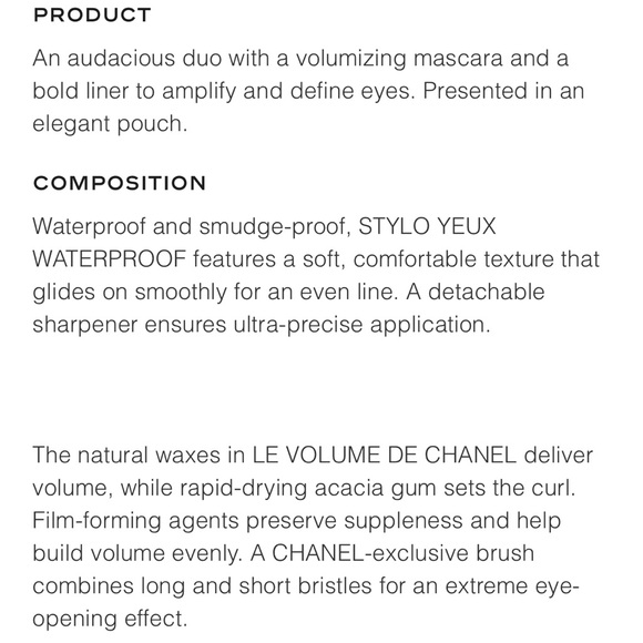 NWT Chanel Holiday Eye Makeup Set - Picture 2 of 4